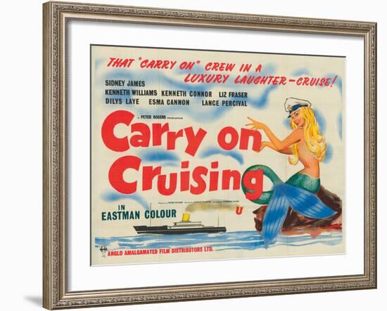 Carry on Cruising-The Vintage Collection-Framed Giclee Print