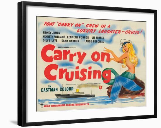 Carry on Cruising-The Vintage Collection-Framed Giclee Print