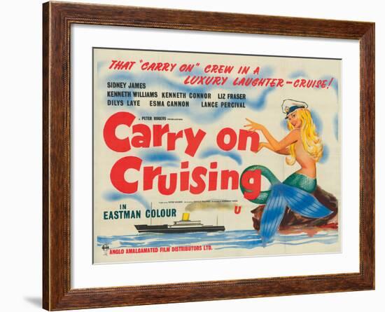 Carry on Cruising-The Vintage Collection-Framed Giclee Print