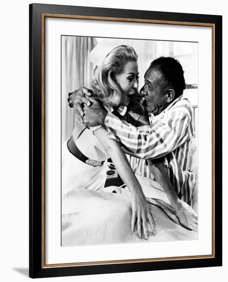 Carry On Doctor, Valerie Van Ost, Sid James, 1967-null-Framed Photo