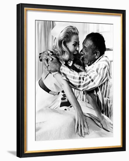 Carry On Doctor, Valerie Van Ost, Sid James, 1967-null-Framed Photo