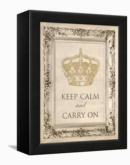 Carry on Royally-Morgan Yamada-Framed Stretched Canvas