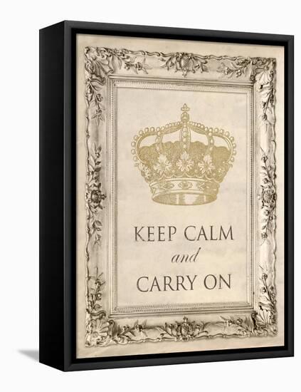 Carry on Royally-Morgan Yamada-Framed Stretched Canvas