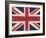 Carry on Union Jack-Sam Appleman-Framed Art Print