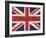 Carry on Union Jack-Sam Appleman-Framed Art Print