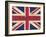 Carry on Union Jack-Sam Appleman-Framed Art Print