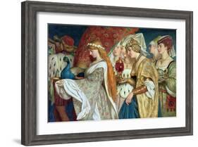 Carrying in the Peacock, 1869-John Dawson Watson-Framed Giclee Print