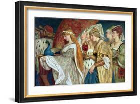 Carrying in the Peacock, 1869-John Dawson Watson-Framed Giclee Print