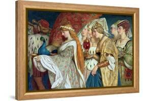 Carrying in the Peacock, 1869-John Dawson Watson-Framed Premier Image Canvas
