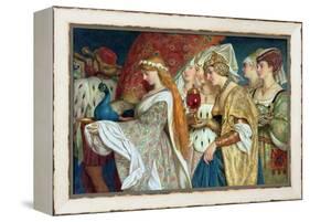 Carrying in the Peacock, 1869-John Dawson Watson-Framed Premier Image Canvas