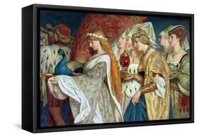 Carrying in the Peacock, 1869-John Dawson Watson-Framed Premier Image Canvas