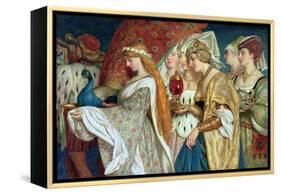 Carrying in the Peacock, 1869-John Dawson Watson-Framed Premier Image Canvas