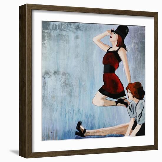 Carrying On-Clayton Rabo-Framed Giclee Print