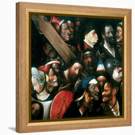 Carrying the Cross, C1480-1516-Hieronymus Bosch-Framed Premier Image Canvas