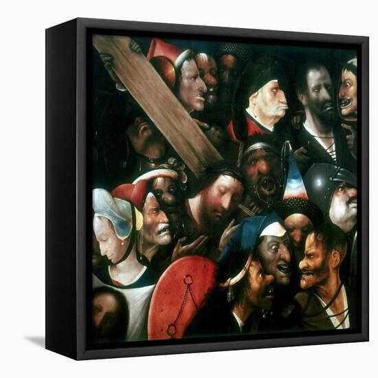 Carrying the Cross, C1480-1516-Hieronymus Bosch-Framed Premier Image Canvas