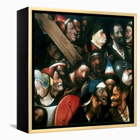 Carrying the Cross, C1480-1516-Hieronymus Bosch-Framed Premier Image Canvas