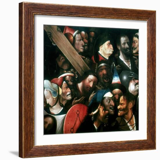 Carrying the Cross, C1480-1516-Hieronymus Bosch-Framed Giclee Print