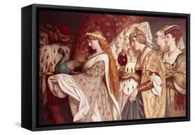 Carrying the Peacock-John Dawson Watson-Framed Premier Image Canvas