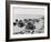 Cars at Porthcawl Speed Trials, Wales, early 1920s-Bill Brunell-Framed Photographic Print