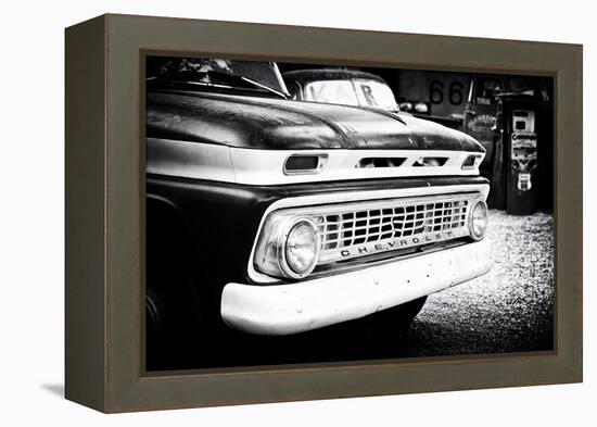 Cars - Chevrolet - Route 66 - Gas Station - Arizona - United States-Philippe Hugonnard-Framed Premier Image Canvas