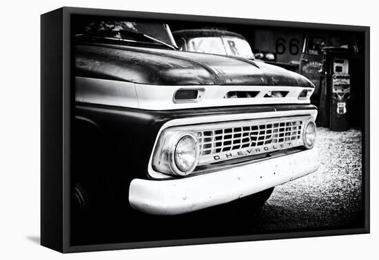 Cars - Chevrolet - Route 66 - Gas Station - Arizona - United States-Philippe Hugonnard-Framed Premier Image Canvas
