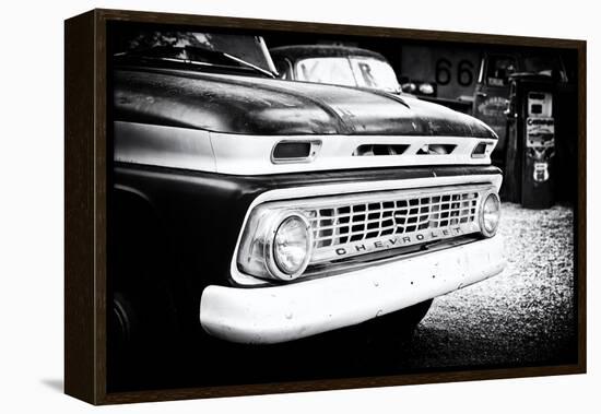 Cars - Chevrolet - Route 66 - Gas Station - Arizona - United States-Philippe Hugonnard-Framed Premier Image Canvas