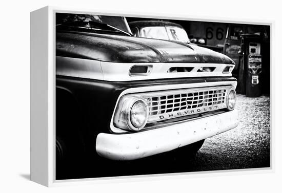 Cars - Chevrolet - Route 66 - Gas Station - Arizona - United States-Philippe Hugonnard-Framed Premier Image Canvas