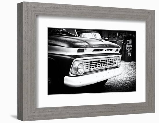 Cars - Chevrolet - Route 66 - Gas Station - Arizona - United States-Philippe Hugonnard-Framed Photographic Print