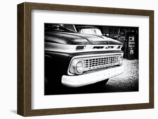 Cars - Chevrolet - Route 66 - Gas Station - Arizona - United States-Philippe Hugonnard-Framed Photographic Print