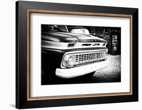 Cars - Chevrolet - Route 66 - Gas Station - Arizona - United States-Philippe Hugonnard-Framed Photographic Print