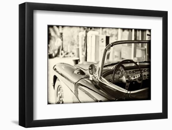 Cars - Chevrolet - Route 66 - Gas Station - Arizona - United States-Philippe Hugonnard-Framed Photographic Print