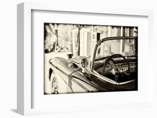 Cars - Chevrolet - Route 66 - Gas Station - Arizona - United States-Philippe Hugonnard-Framed Photographic Print