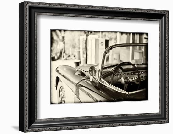 Cars - Chevrolet - Route 66 - Gas Station - Arizona - United States-Philippe Hugonnard-Framed Photographic Print