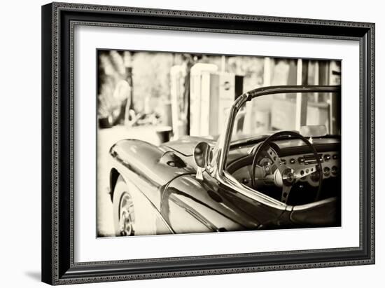 Cars - Chevrolet - Route 66 - Gas Station - Arizona - United States-Philippe Hugonnard-Framed Photographic Print