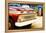 Cars - Chevrolet - Route 66 - Gas Station - Arizona - United States-Philippe Hugonnard-Framed Premier Image Canvas