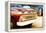 Cars - Chevrolet - Route 66 - Gas Station - Arizona - United States-Philippe Hugonnard-Framed Premier Image Canvas