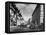 Cars Crossing an Intersection on a Downtown Honolulu Street with Mountains in the Background-null-Framed Premier Image Canvas