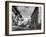 Cars Crossing an Intersection on a Downtown Honolulu Street with Mountains in the Background-null-Framed Photographic Print