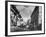 Cars Crossing an Intersection on a Downtown Honolulu Street with Mountains in the Background-null-Framed Photographic Print