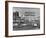 Cars Driving Through City-Nat Farbman-Framed Photographic Print