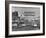 Cars Driving Through City-Nat Farbman-Framed Photographic Print