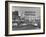 Cars Driving Through City-Nat Farbman-Framed Photographic Print