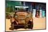 Cars - Ford - Route 66 - Gas Station - Arizona - United States-Philippe Hugonnard-Mounted Photographic Print