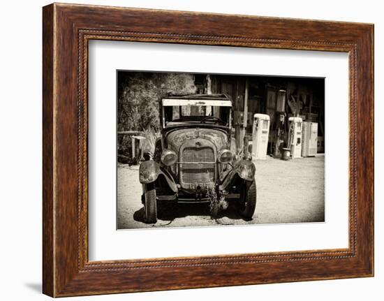 Cars - Ford - Route 66 - Gas Station - Arizona - United States-Philippe Hugonnard-Framed Photographic Print