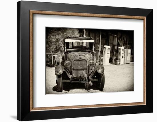 Cars - Ford - Route 66 - Gas Station - Arizona - United States-Philippe Hugonnard-Framed Photographic Print