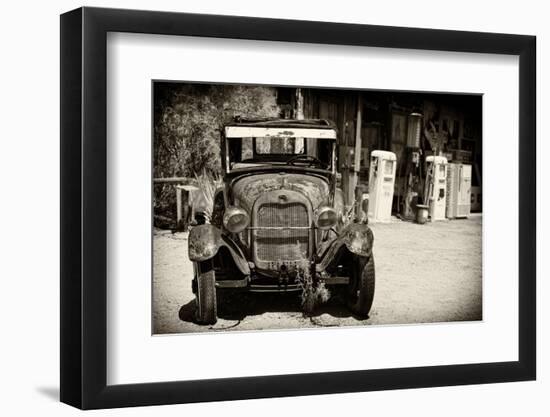 Cars - Ford - Route 66 - Gas Station - Arizona - United States-Philippe Hugonnard-Framed Photographic Print