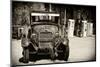Cars - Ford - Route 66 - Gas Station - Arizona - United States-Philippe Hugonnard-Mounted Photographic Print