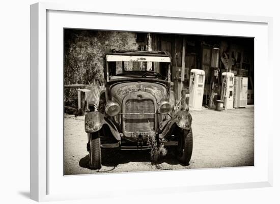 Cars - Ford - Route 66 - Gas Station - Arizona - United States-Philippe Hugonnard-Framed Photographic Print