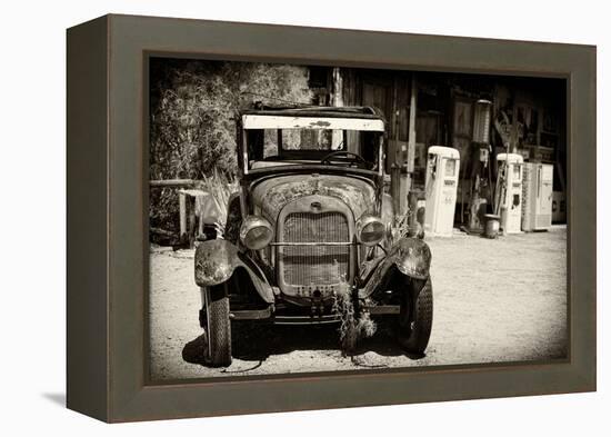 Cars - Ford - Route 66 - Gas Station - Arizona - United States-Philippe Hugonnard-Framed Premier Image Canvas