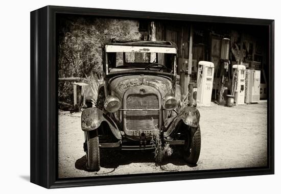 Cars - Ford - Route 66 - Gas Station - Arizona - United States-Philippe Hugonnard-Framed Premier Image Canvas